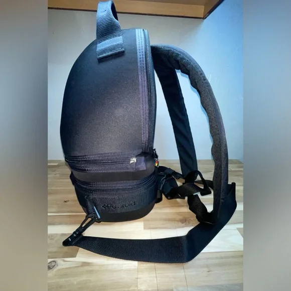 Polaroid Video Camera Bag Backpack Black New With Tags Water Resistant - Picture 3 of 16